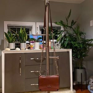 Pour la Victoire crossbody bag mini Burgandy and Black